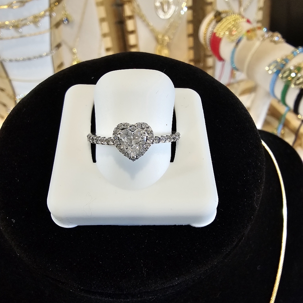 925 Silver Heart Ring